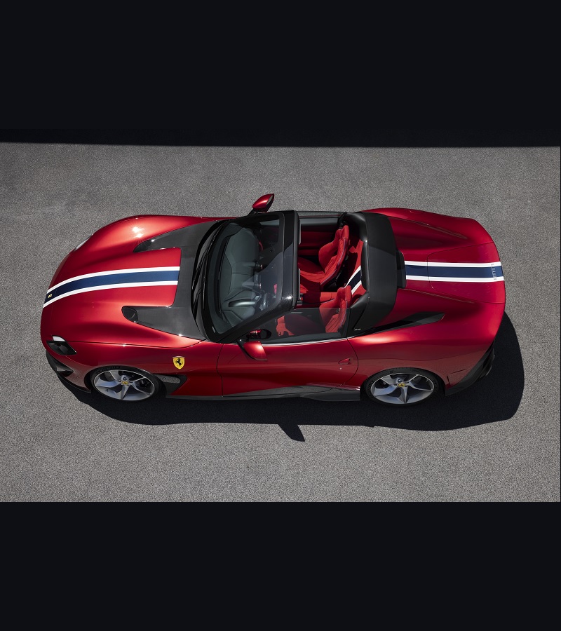 ハペペ New Ferrari SP51 One-Off Roadster Based On The 812 GTS - YouTube