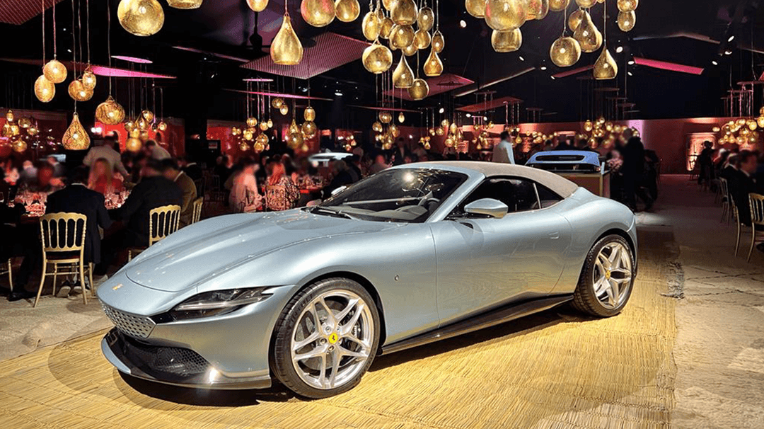 Présentation de la nouvelle Ferrari Roma Spider