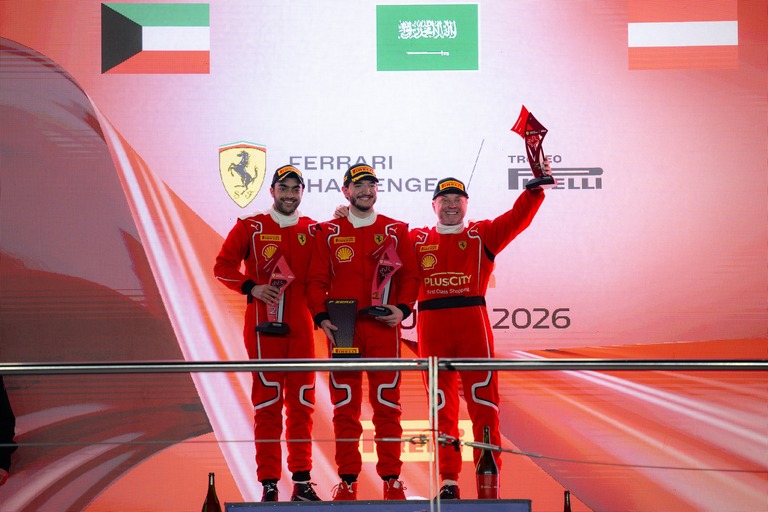 ALKABBANI AND HARTGE WIN OPENING RACE OF FERRARI CHALLENGE MIDDLE EAST ...