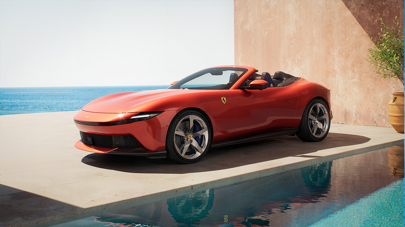 Ferrari Amalfi Spider 特別展示会