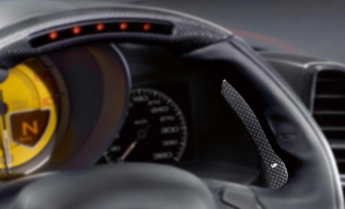 カーボンファイバー F1 パドルシフト
