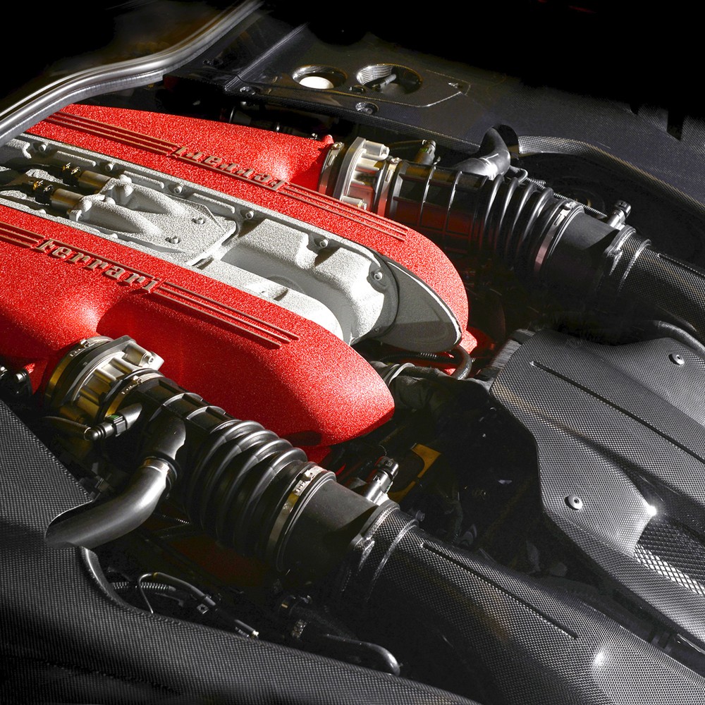 Shield For Engine Carbon fibre engine compartment shields