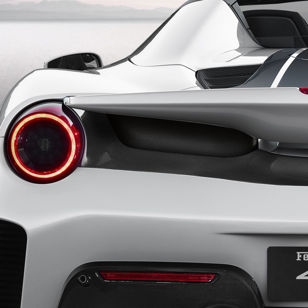 Carbon fiber rear bumper side vents
