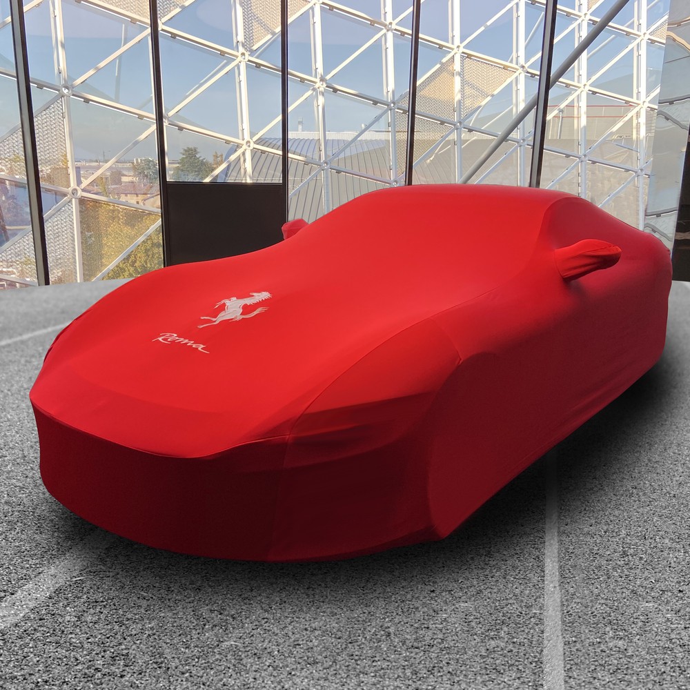 新しい屋内用ボディカバー、モデル名ロゴ入り