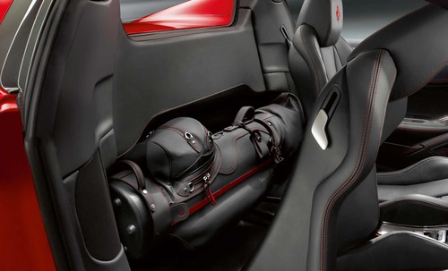 Ferrari 488 Spider ボストンバッグ さておけ 黒