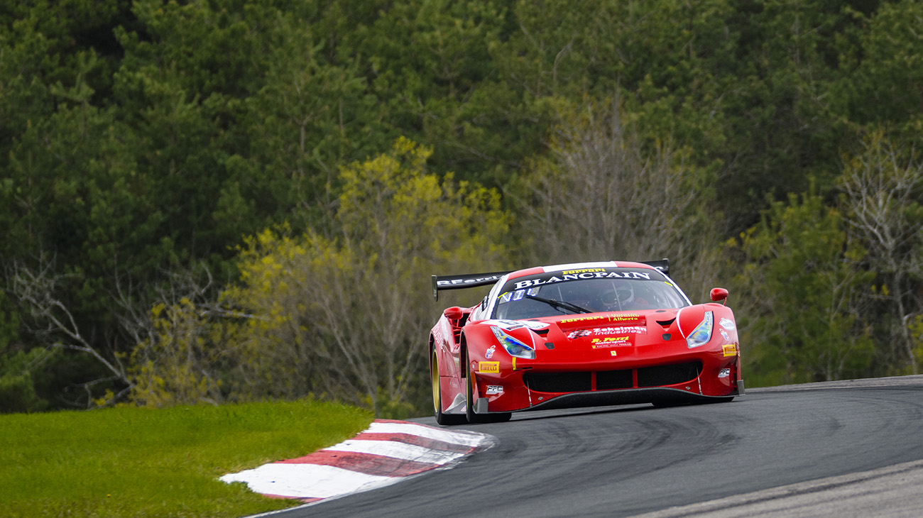 Ahead of the double-race weekend at Mosport Park, Blancpain GT World Challenge America staged a double-qualifying session on Friday to set the grids for the weekend of Victoria Day racing on the fabled and fast circuit.