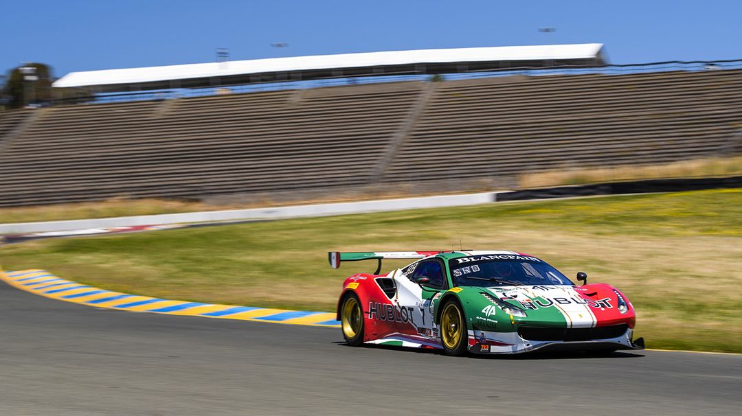 Fast Start for Ferrari in World Challenge Qualifying at Sonoma