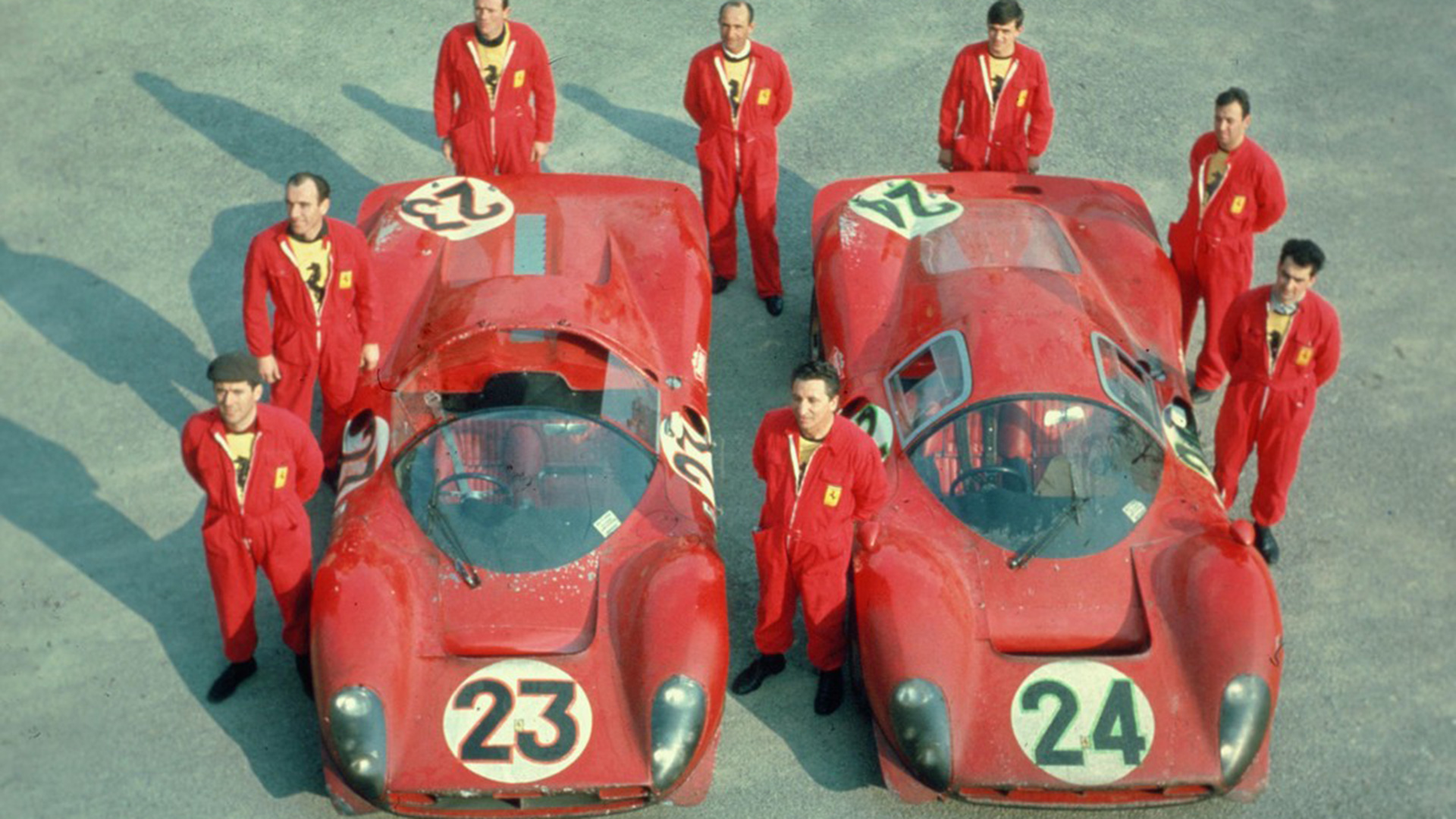 LEGENDARY FINISH: Ferrari History