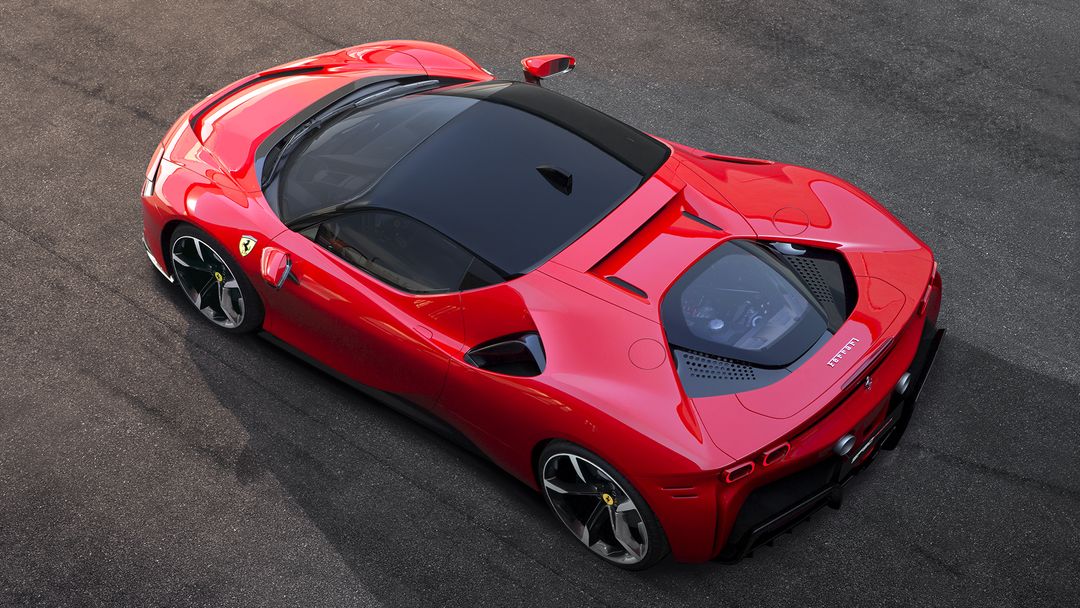 （美品・超レア）フェラーリ　SF90ストラダーレ イラスト Ferrari SF90 Stradale:フェラーリの歴史