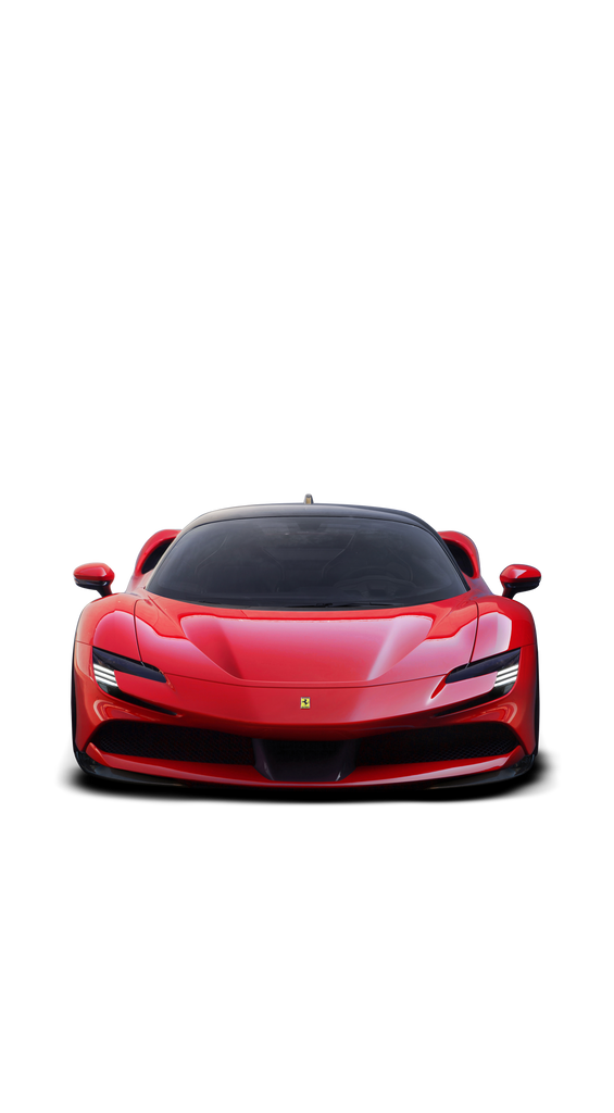 Ferrari 458 Twin Turbo Engine 3D model