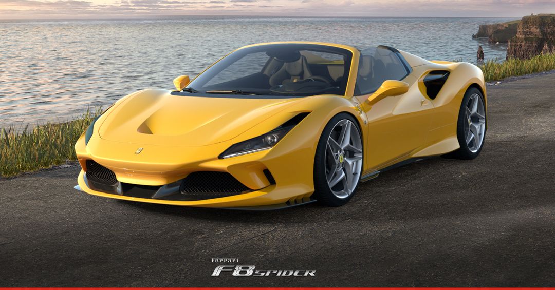 Новая модель Ferrari F8 Spider (F142 CDE)