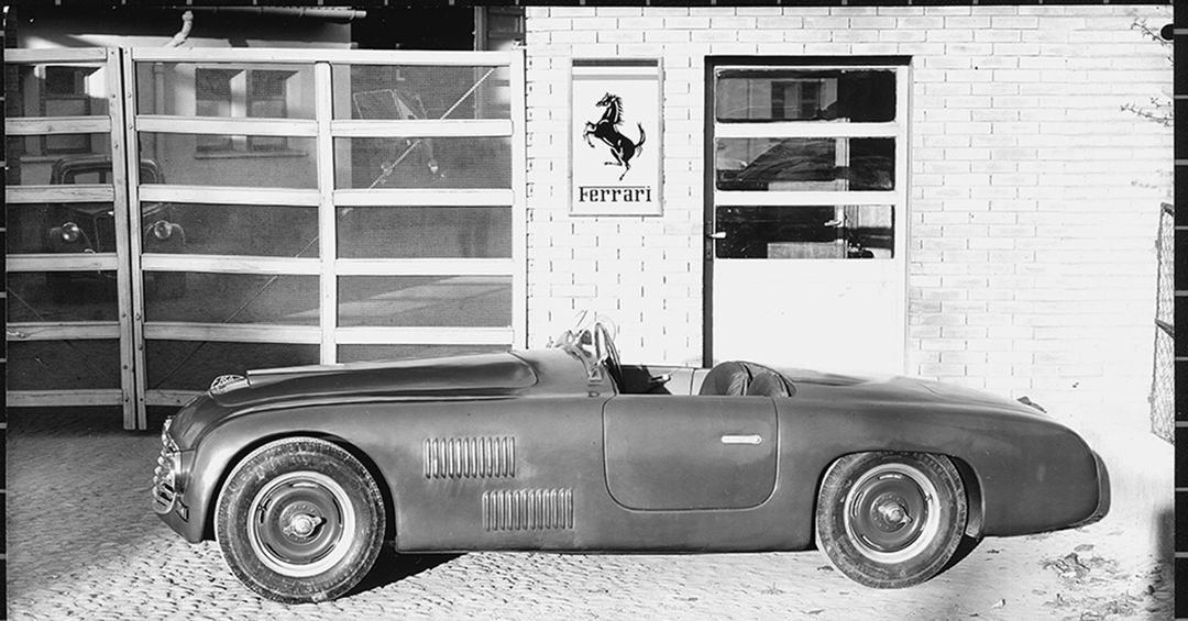Ferrari - 166S coupe Allemano Street version 1948 - 1 :18 de Tecnomodel