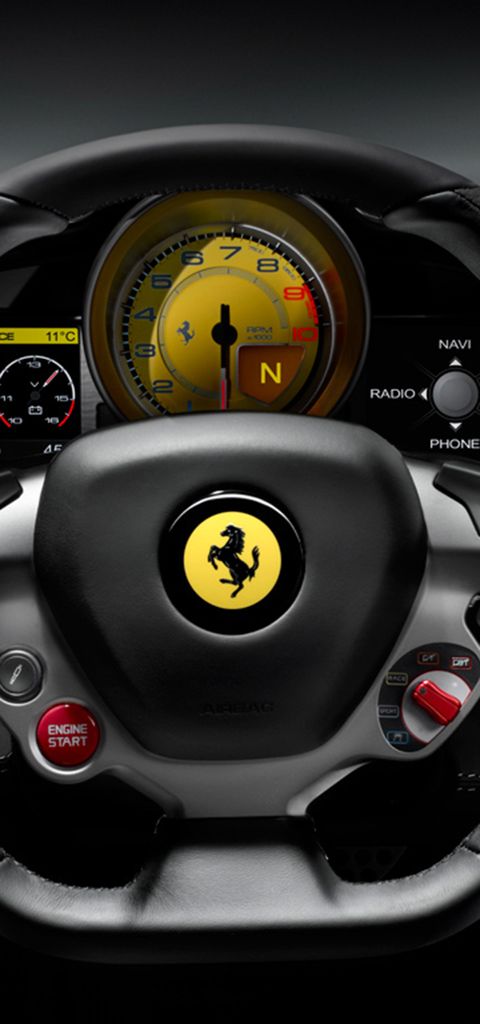 Ferrari 458 Italia  - Controls