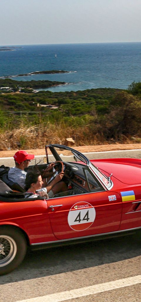 Ferrari 275 GTS-engine