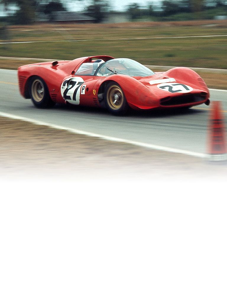 An evolution of the 330 P2, the Ferrari 330 P3 featured a new tubular chassis with a fibreglass tub