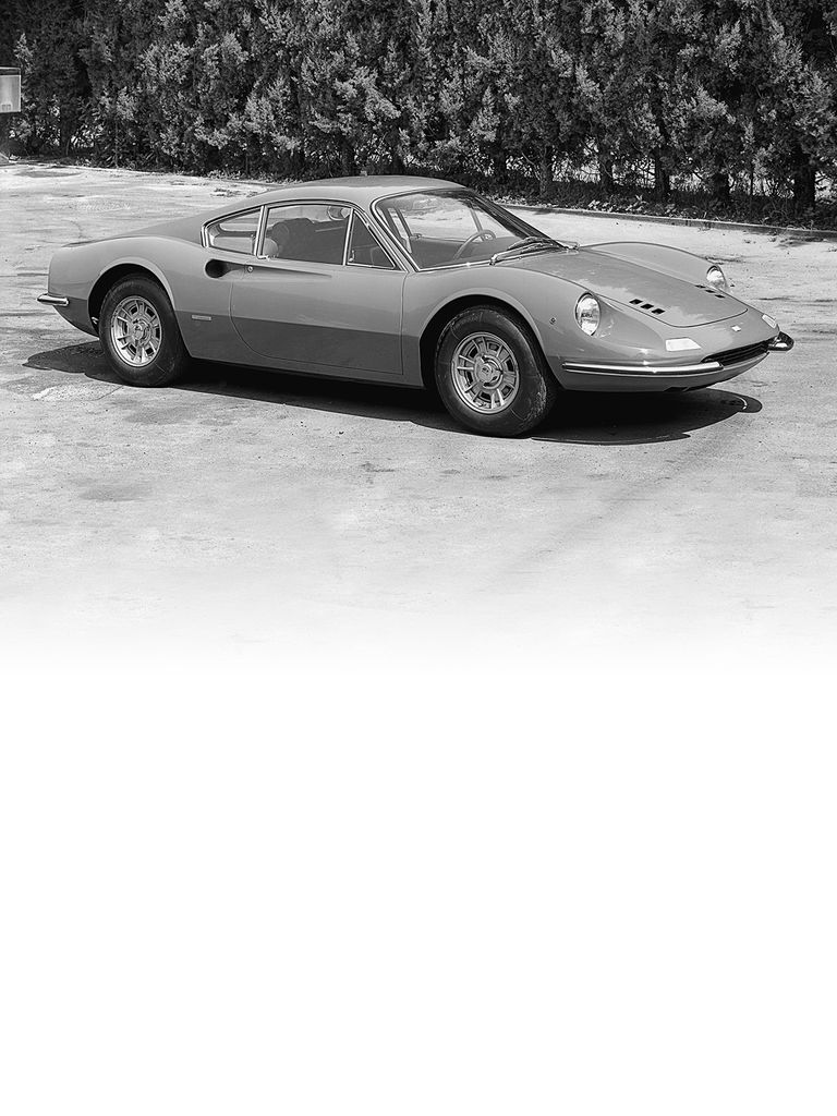 The Ferrari Dino 246 GT was an evolution of the Dino 206 GT