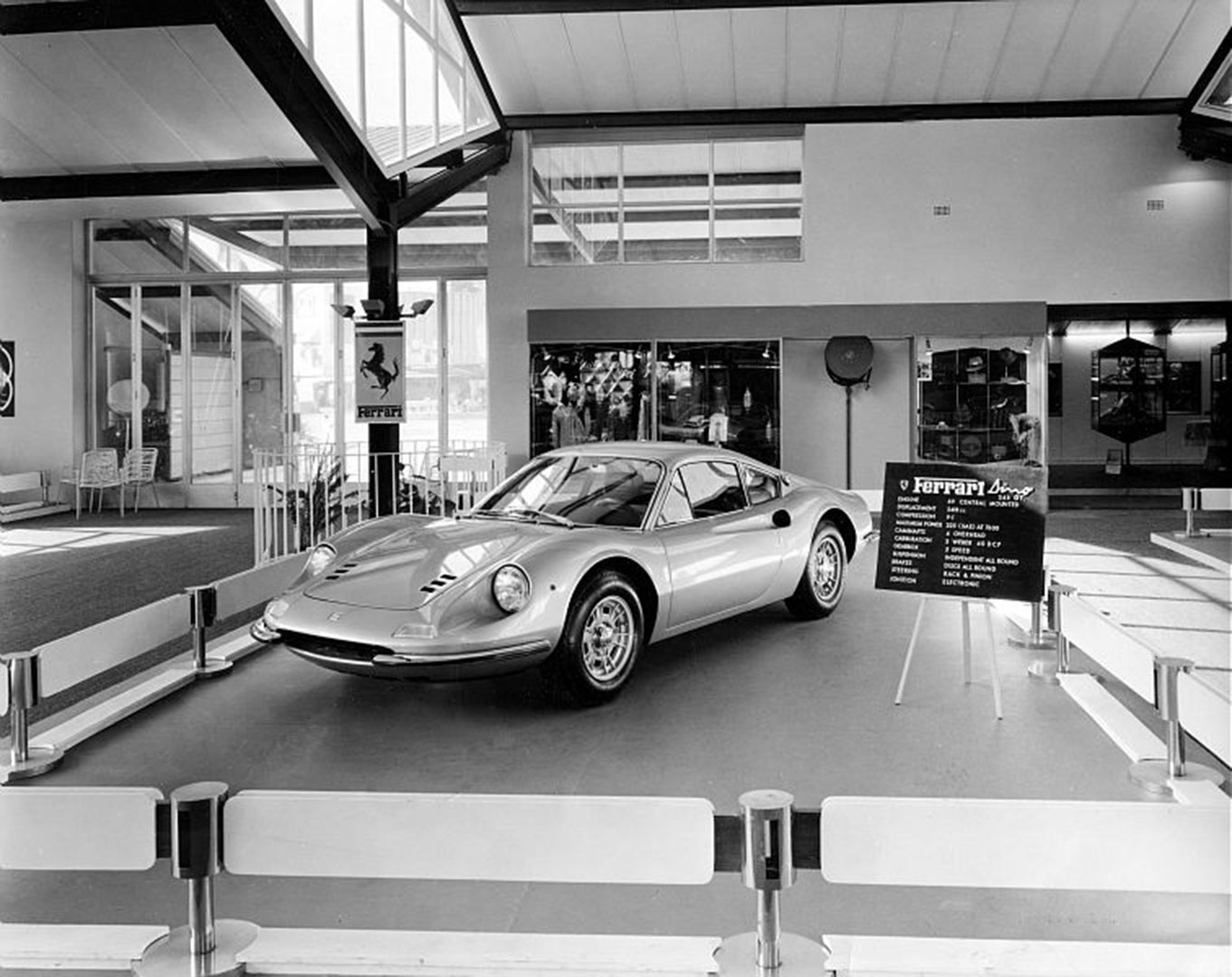 Ferrari Dino 246 GT-design