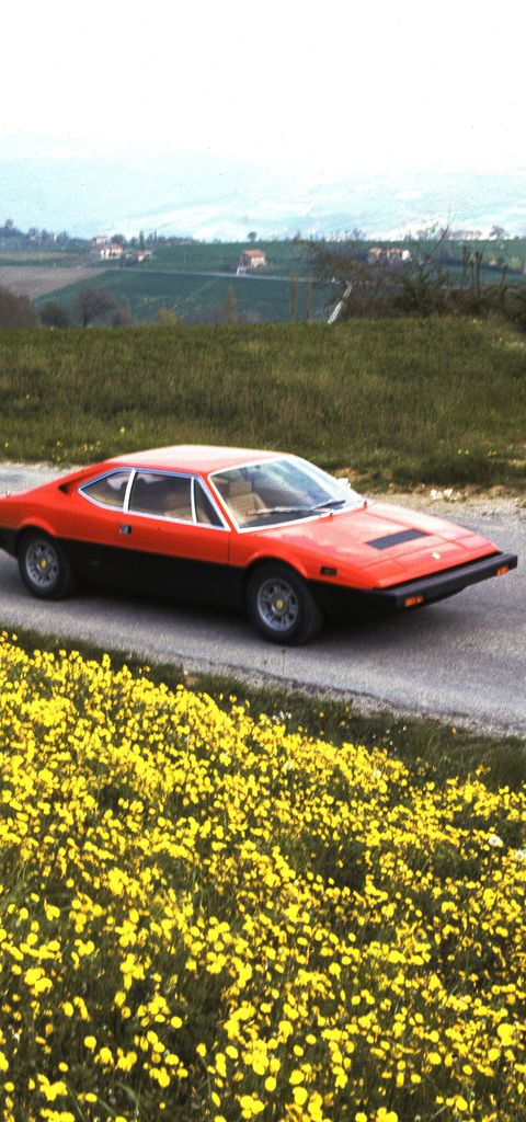 Ferrari Dino 308 GT4-engine