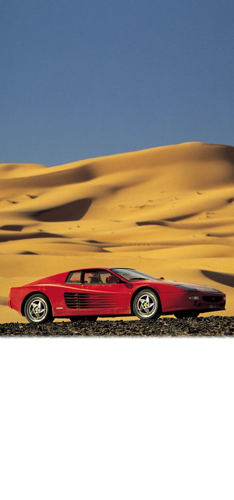 Ferrari F512 M - History