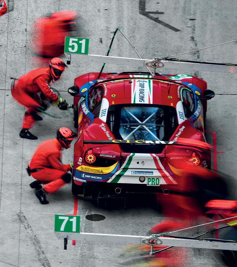 Ferrari 488 GTE - History