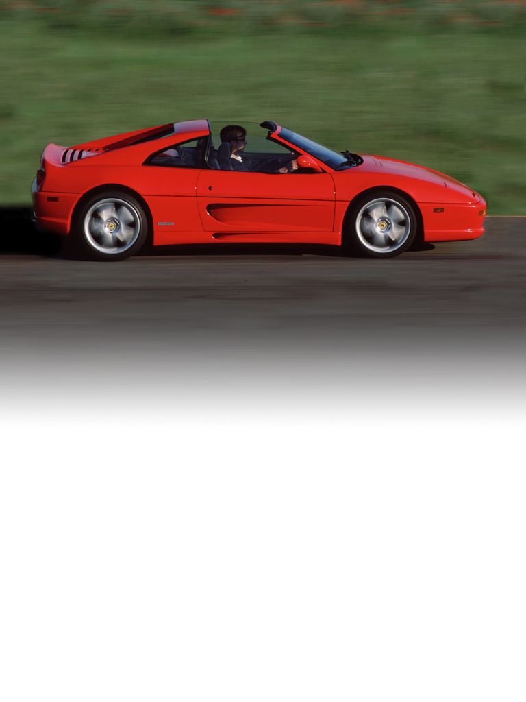 Ferrari 355 F1 GTS: This was the first ever road car to be equipped with the innovative F1-style gearbox management system, available on all three versions: berlinetta, GTS and spider.