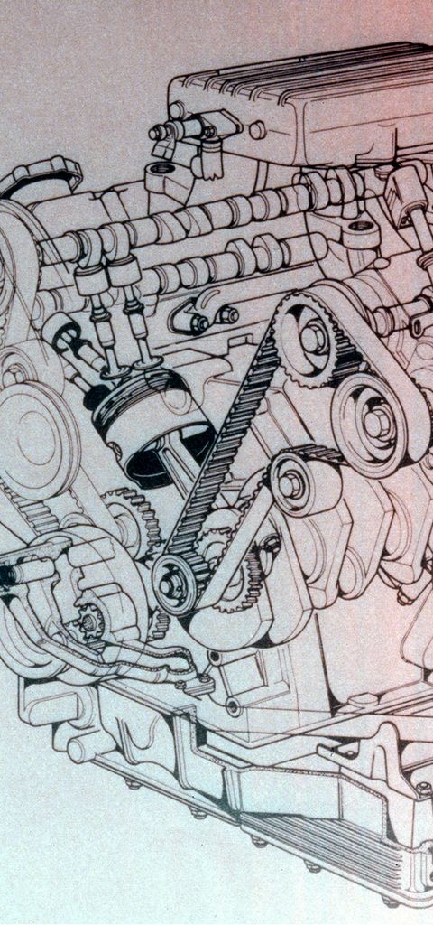 Ferrari 308 GTB Quattrovalvole-engine-mob