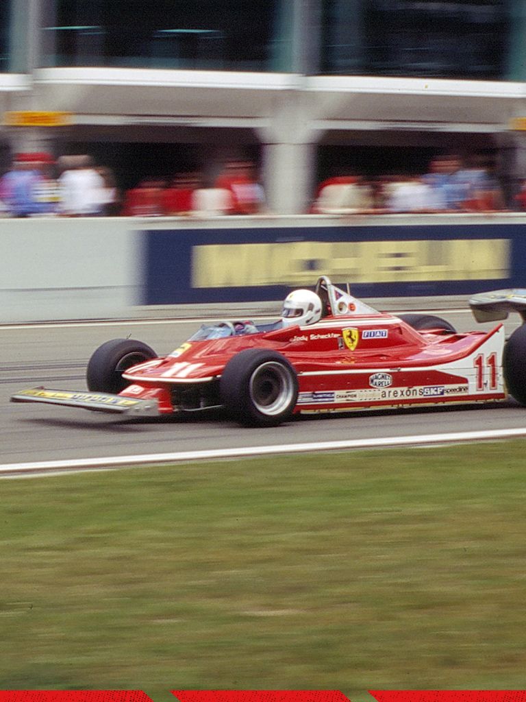 Ferrari stormed back to victory with the 312 T4 in 1979, dominating both Championships.