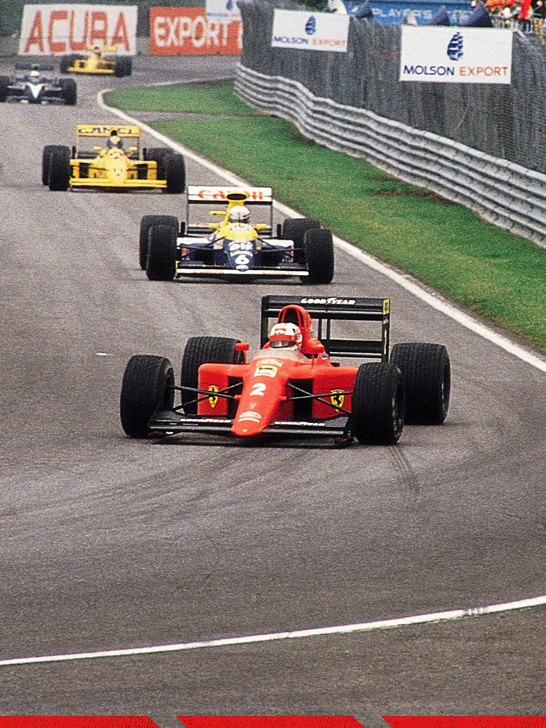 Ferrari F1-90: the number 1 was back on the Ferrari  thanks to the arrival of Alain Prost