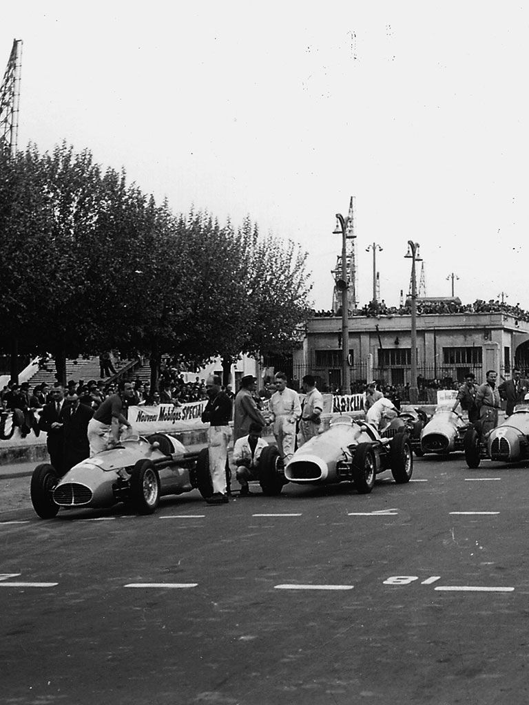 Scuderia Ferrari in 1954: Gonzales