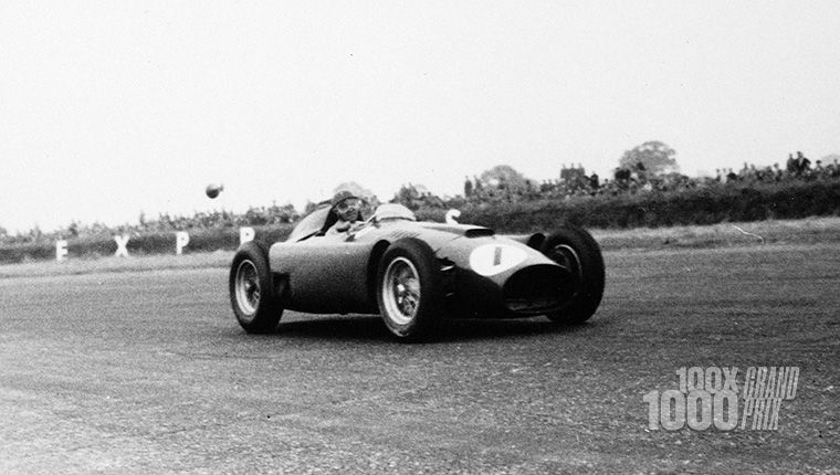 Italian GP 1956, Fangio champion thanks to sporting Collins
