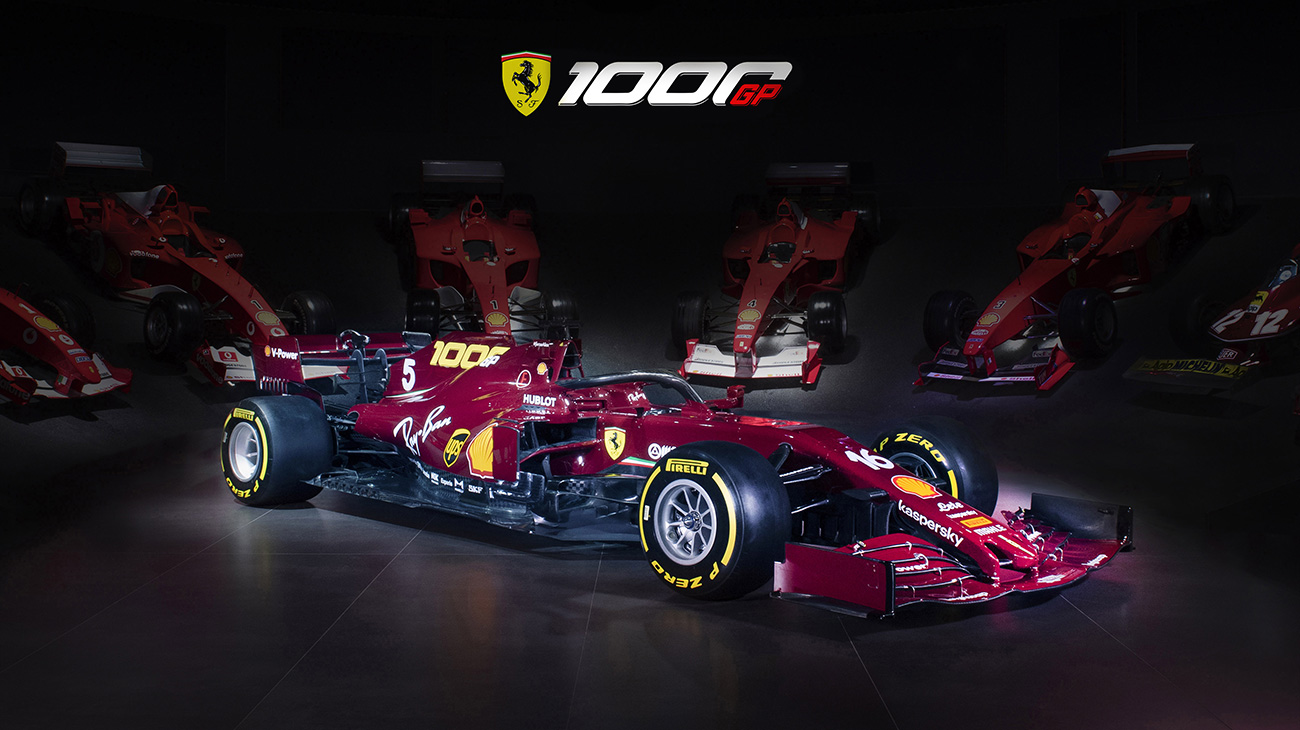 Tuscan Grand Prix Ferrari 1000 - Scuderia Ferrari goes back to its roots  with the livery for its 1000th GP