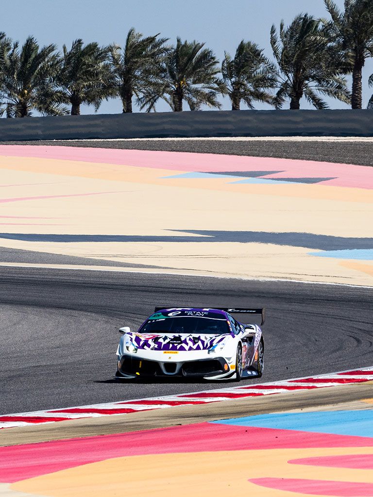 Yansheng Liang, driver in Ferrari Challenge APAC - China.