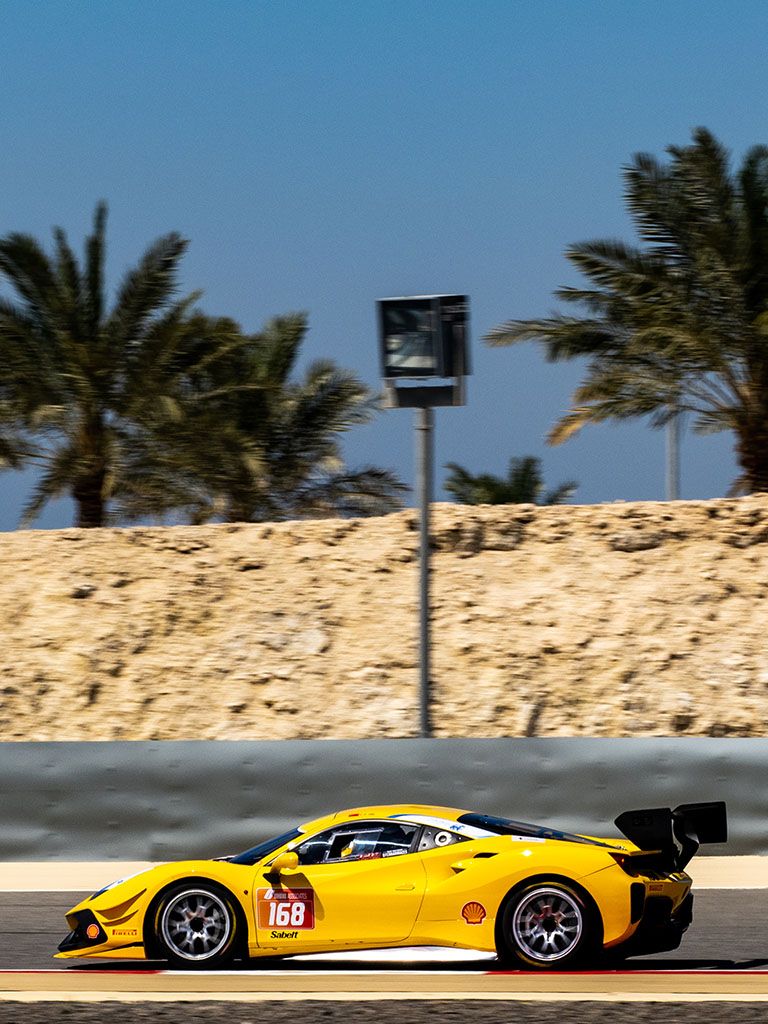 Yanbin Xing, driver in Ferrari Challenge APAC - China.