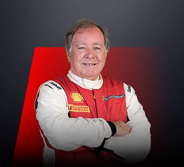 Alex Moss, driver in Ferrari Challenge UK - Great Britain. 