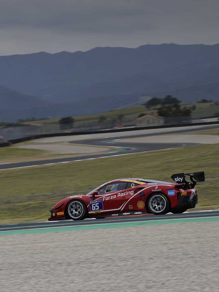 Frederik Espersen, driver in Ferrari Challenge Europe - Denmark.