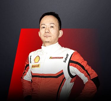 Liang Bo Yao, driver in Ferrari Challenge APAC - China.