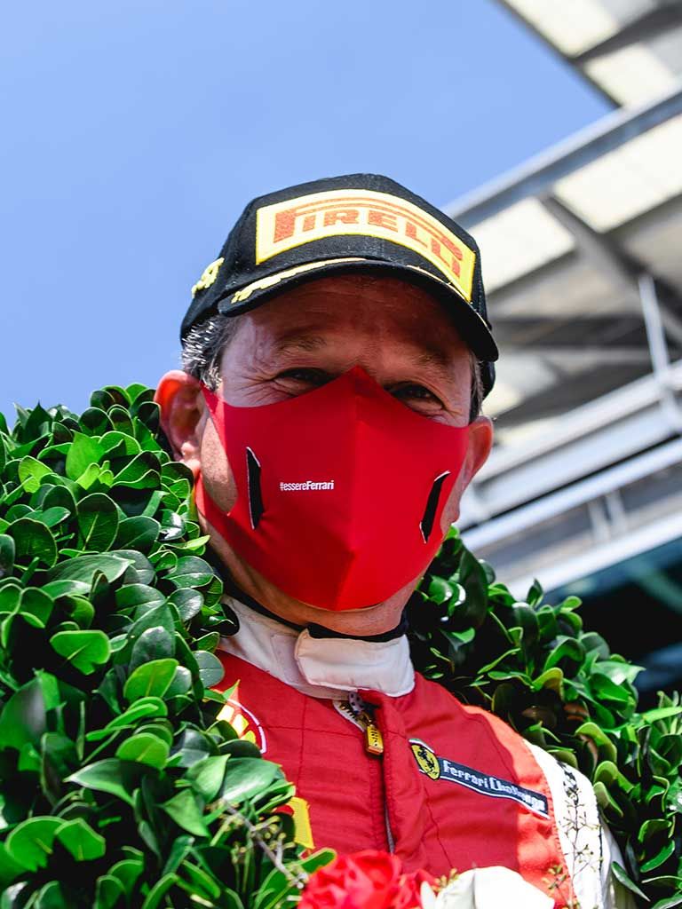 Kevan Millstein, driver in Ferrari Challenge Europe - USA