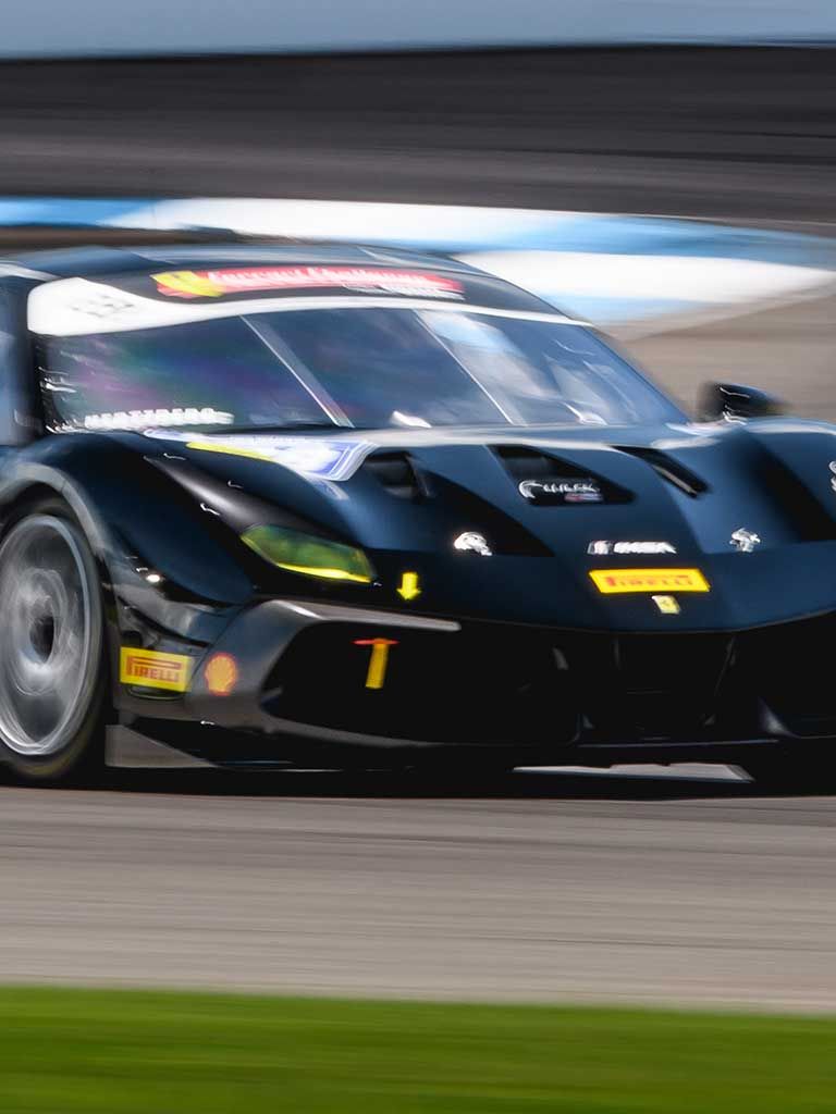 Robert Hertzberg, driver in Ferrari Challenge NA - USA.