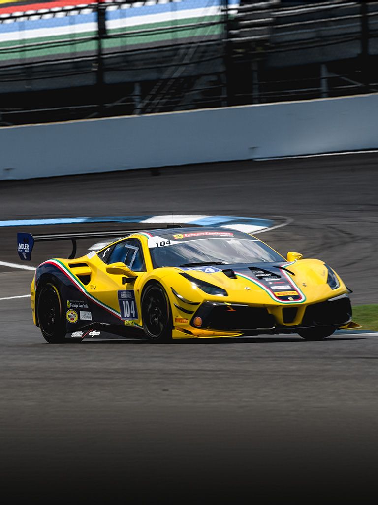 Bubba Roof, driver in Ferrari Challenge NA