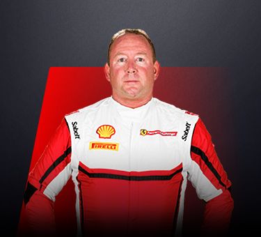 Bubba Roof, driver in Ferrari Challenge NA