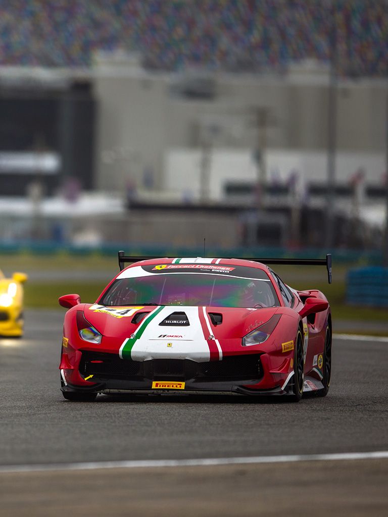 Stephen Lawler, driver in Ferrari Challenge NA - USA.