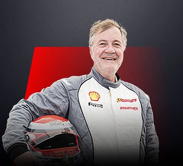 Frank Selldorff, driver in Ferrari Challenge NA - USA.