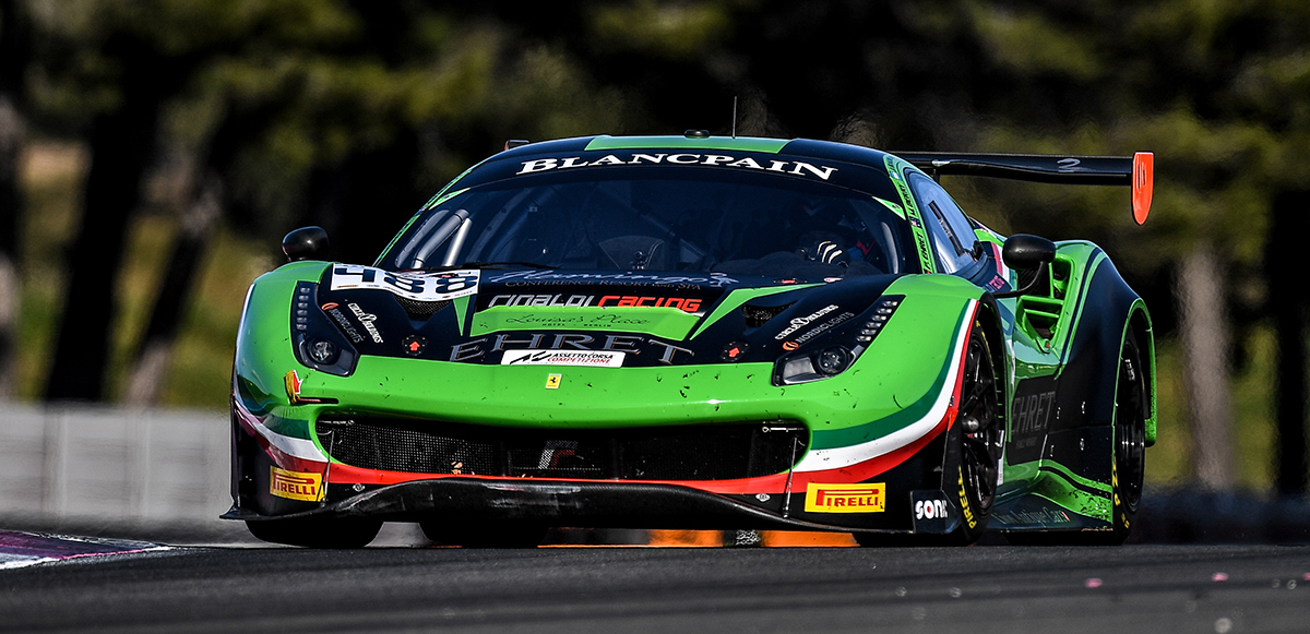 Seven Ferraris at Monza for the start of the Blancpain GT Series