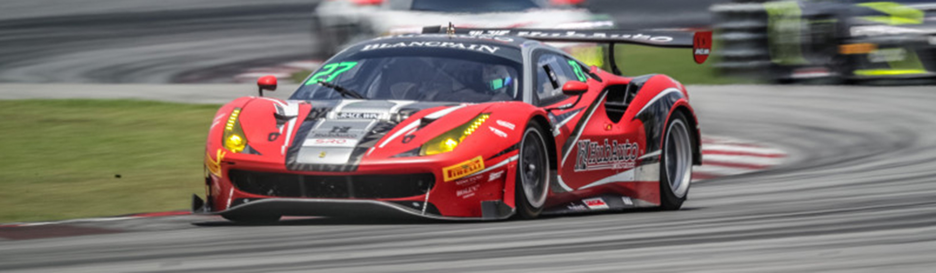 Blancpain GT Asia Two podiums for HubAuto s Ferrari at Sepang