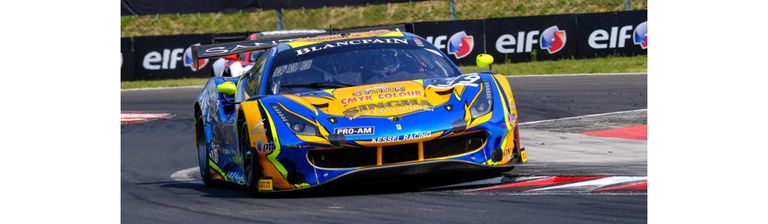 Blancpain GT Series Sprint Cup Ferrari of Kessel Racing TP12 keeps the lead