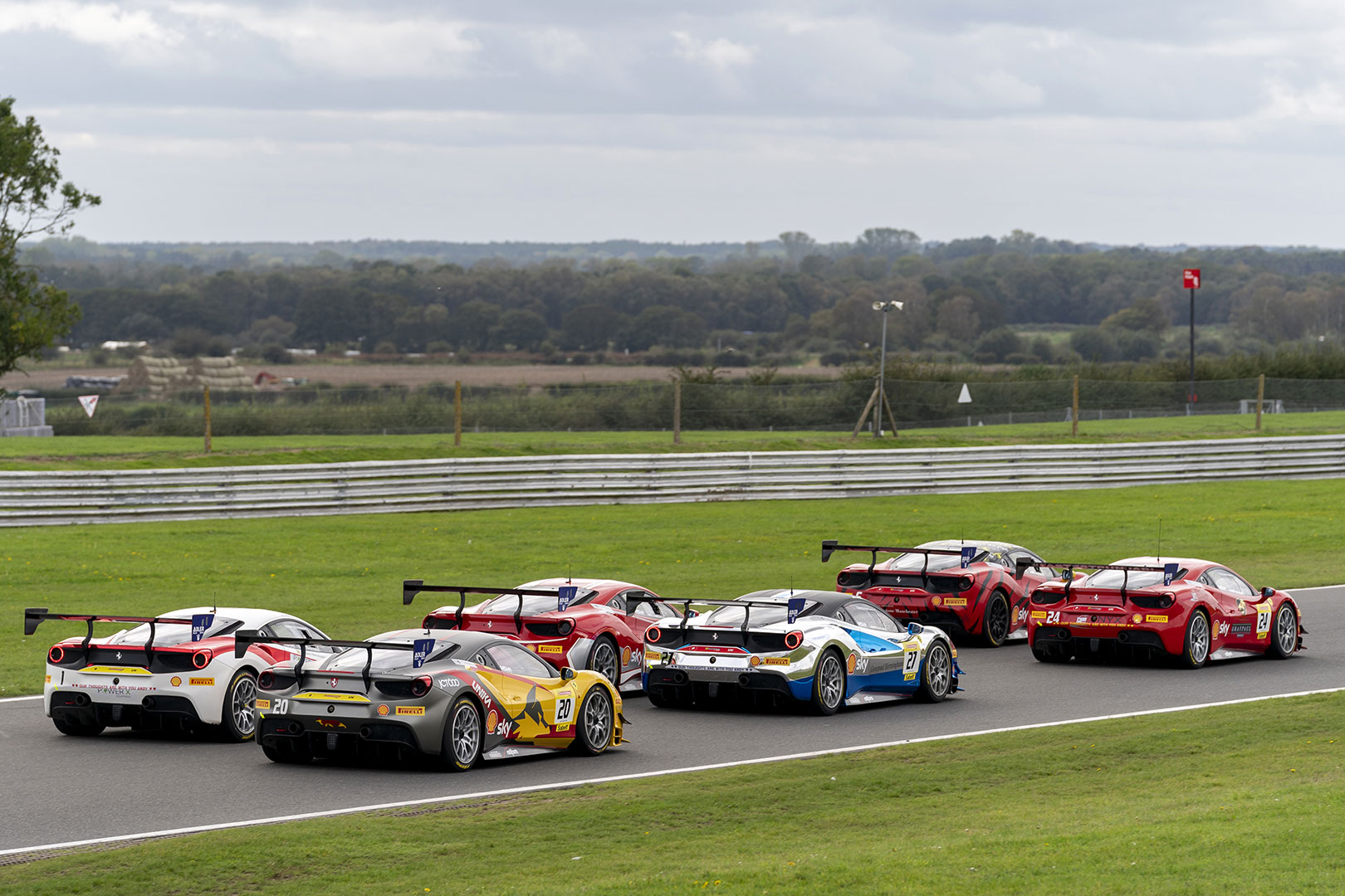 Ferrari Challenge UK 2021 - Snetterton