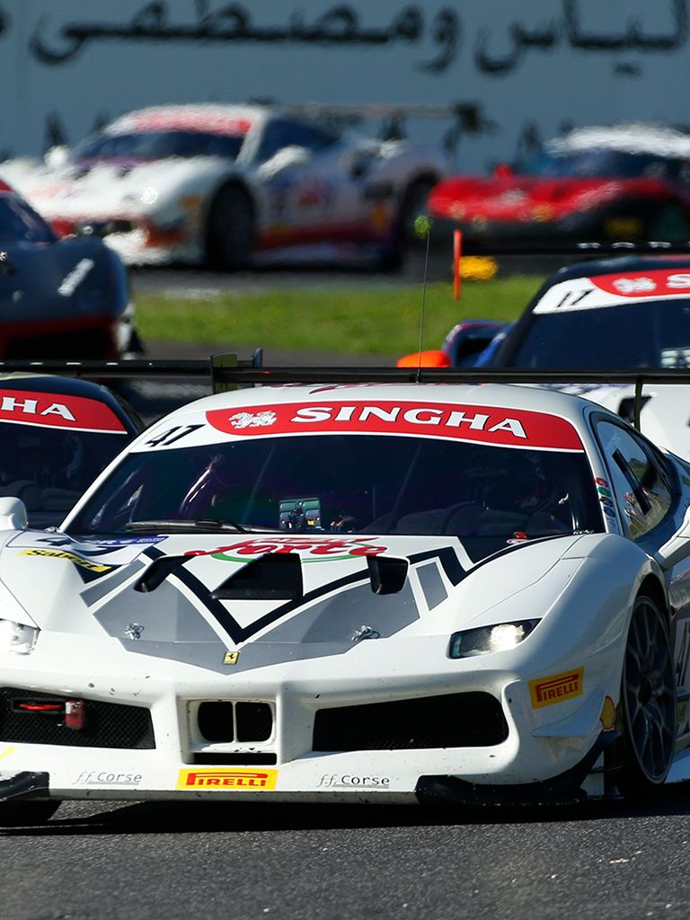 Adam Carroll, driver in Ferrari Challenge Europe - GBR