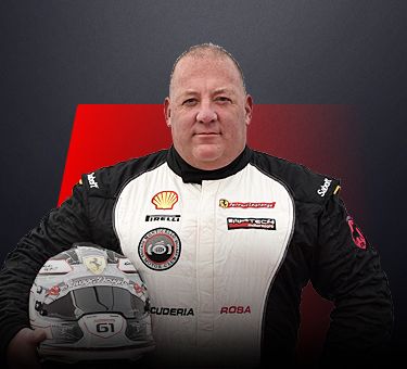 Al Delattre, driver in Ferrari Challenge NA - USA