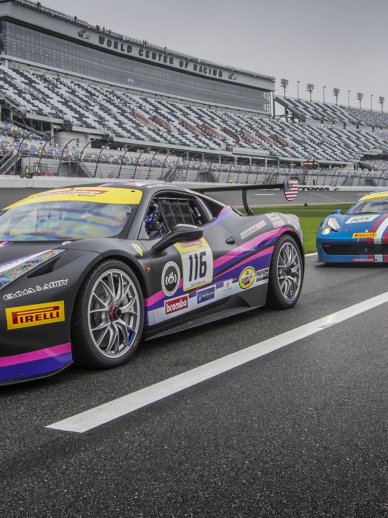 Al Delattre, driver in Ferrari Challenge NA - USA