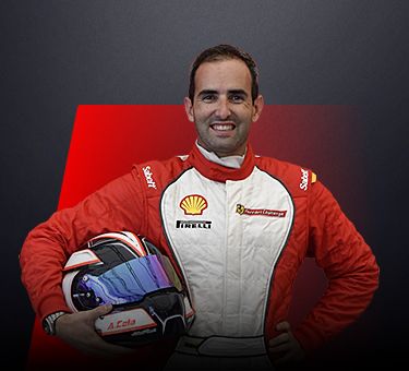 Alberto Cola, driver in Ferrari Challenge Europe - ITA